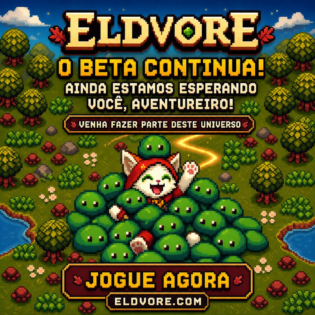 Eldvore's tweet photo. We are still in open beta, and a wonderful community is taking shape. Come join us in the universe of ELDVORE.

https://t.co/O5EIAq9LLs

#Eldvore #IndieGame #Indie #pixelart #MMORPG #idle https://t.co/clqWMP2uEP
