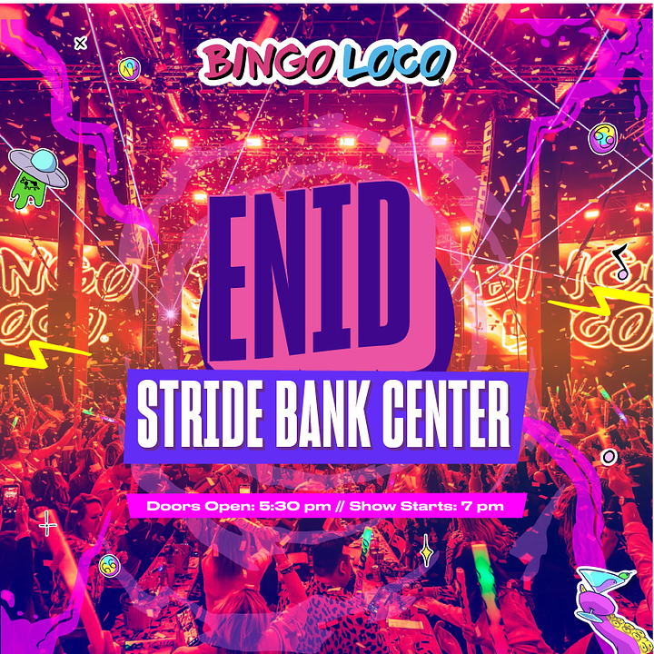 StrideBnkCenter's tweet photo. 🎉 Don't miss the biggest party of the year! Bingo Loco returns to the Stride Bank Center on October 3rd! Tickets sold out last time so don't miss it!
https://t.co/vGEs9jwjzm https://t.co/oi82daDGK6