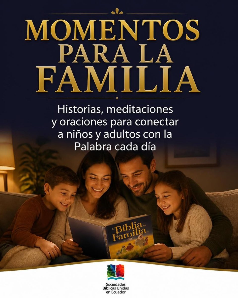 SBUEcuador's tweet photo. 👨👩👧👦 La Biblia que une a tu familia. 365 relatos, meditaciones y oraciones para cada día. 39% OFF: de $13.99 a $8.50. 👉 https://t.co/mIit8Ivtcu #Familia #BibliaDiaria #SBUEc https://t.co/TIXsiiCcrr