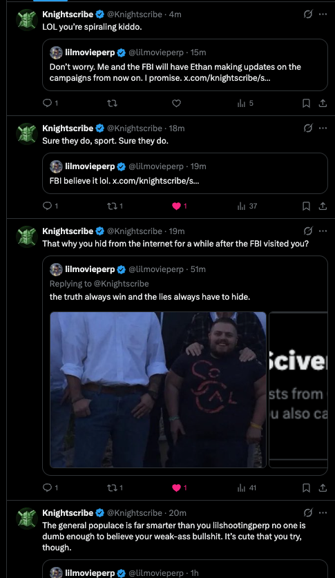 lilmovieperp's tweet photo. nice try.  Look at me,  loser...I'm your timeline now.  don't you ever forget it!! https://t.co/KSoeAaK6vC