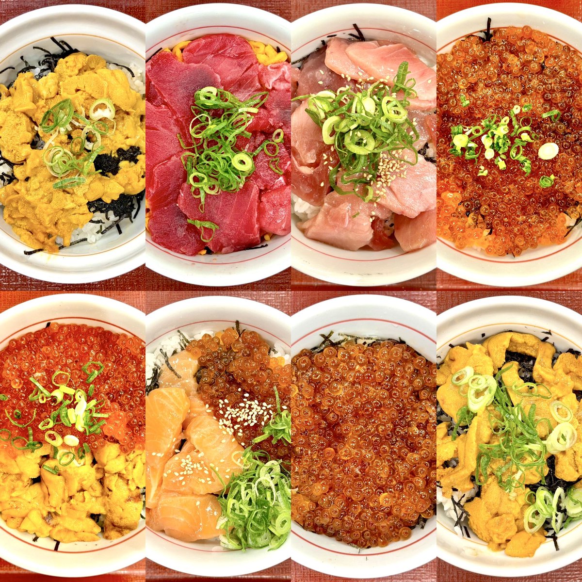 ryoxx3's tweet photo. なか卯で海鮮丼出たらなんか食べてしまう。大体飲みの〆だけど。
今回はウニ丼頂きました。
ウニ丼並¥1900（深夜料金込み） https://t.co/HxqTqkvRGv