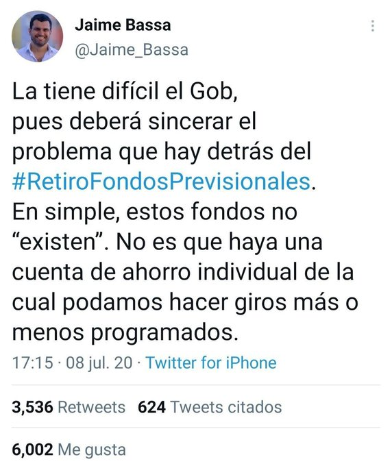 edgutierrezp's tweet photo. @Jaime_Bassa El proyecto es para todas las mentiras o solo para tus adversarios ? https://t.co/LkfOkbOHHu
