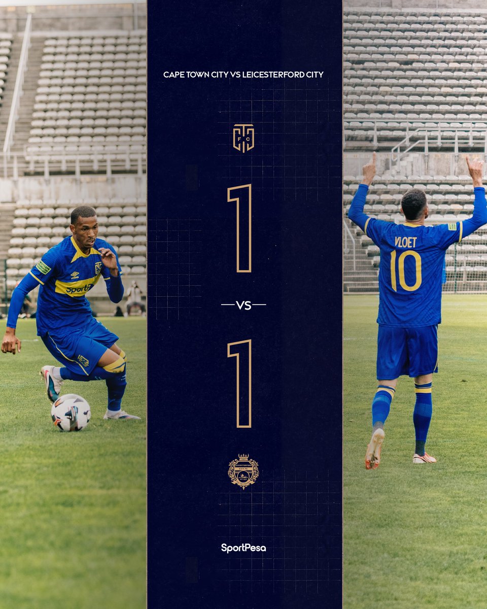 CapeTownCityFC's tweet photo. Nothing to separate the sides at Athlone. We move forward with a point. 

#iamCityFC https://t.co/OnNlqlBV2h