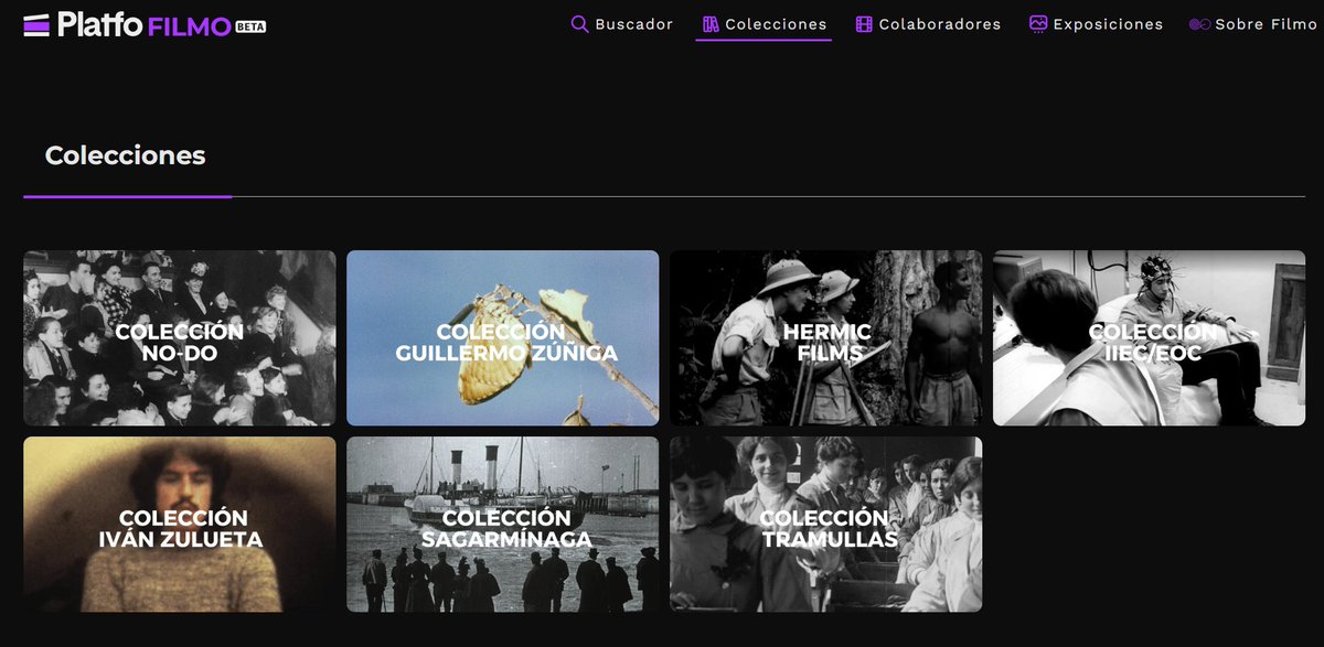 culturagob's tweet photo. 🎬 ¿Conoces #Platfo, la Plataforma Fílmica Online Española de @culturagob?

💻 Entra ya y disfruta de colecciones que forman parte de nuestra historia audiovisual

🔗 https://t.co/7jtEfsDsrD https://t.co/3lPctrzAEz
