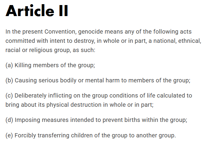 Jimmy78591's tweet photo. @EYakoby Your comparison of the Shoah with what happens in Gaza disregards the definition of 'genocide'. https://t.co/whqvcVulgv