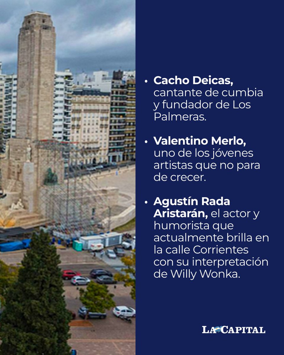 lacapital's tweet photo. 🎤💯 ¡UN GRAN LINE UP! 

Los XIII Juegos Suramericanos 2026 están a muy pocos días de comenzar. El evento internacional, que se desarrollará del 12 al 26 de septiembre en Rosario, Santa Fe capital y Rafaela, tendrán su gran apertura en la ciudad de Rosario, con la participación de numerosos artistas invitados en un show de acceso libre y gratuito.

🗓️ La música argentina será, definitivamente, la gran protagonista de la ceremonia de apertura de los Juegos Suramericanos. El sábado 12 de septiembre, Rosario recibirá en el escenario montado frente al río Paraná a Soledad Pastorutti, Abel Pintos, Luck Ra, Juan Carlos Baglietto, Cacho Deicas, Valentino Merlo y Agustín Rada. Los arreglos musicales estarán a cargo de Lito Vitale.