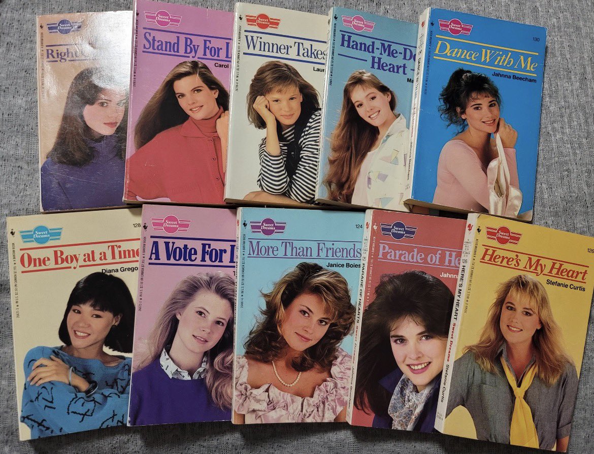 HippyChickZel's tweet photo. @RetroNewsNow Not as good as the Sweet Dreams series, though https://t.co/WRoZafuYhv