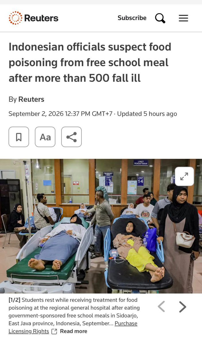LambeSahamjja's tweet photo. prestasi rezim prabowo:
- go internasional lewat berita ker4cunan MBG
- go internasional lewat berita kebakaran hutan https://t.co/zU7SCbln2E
