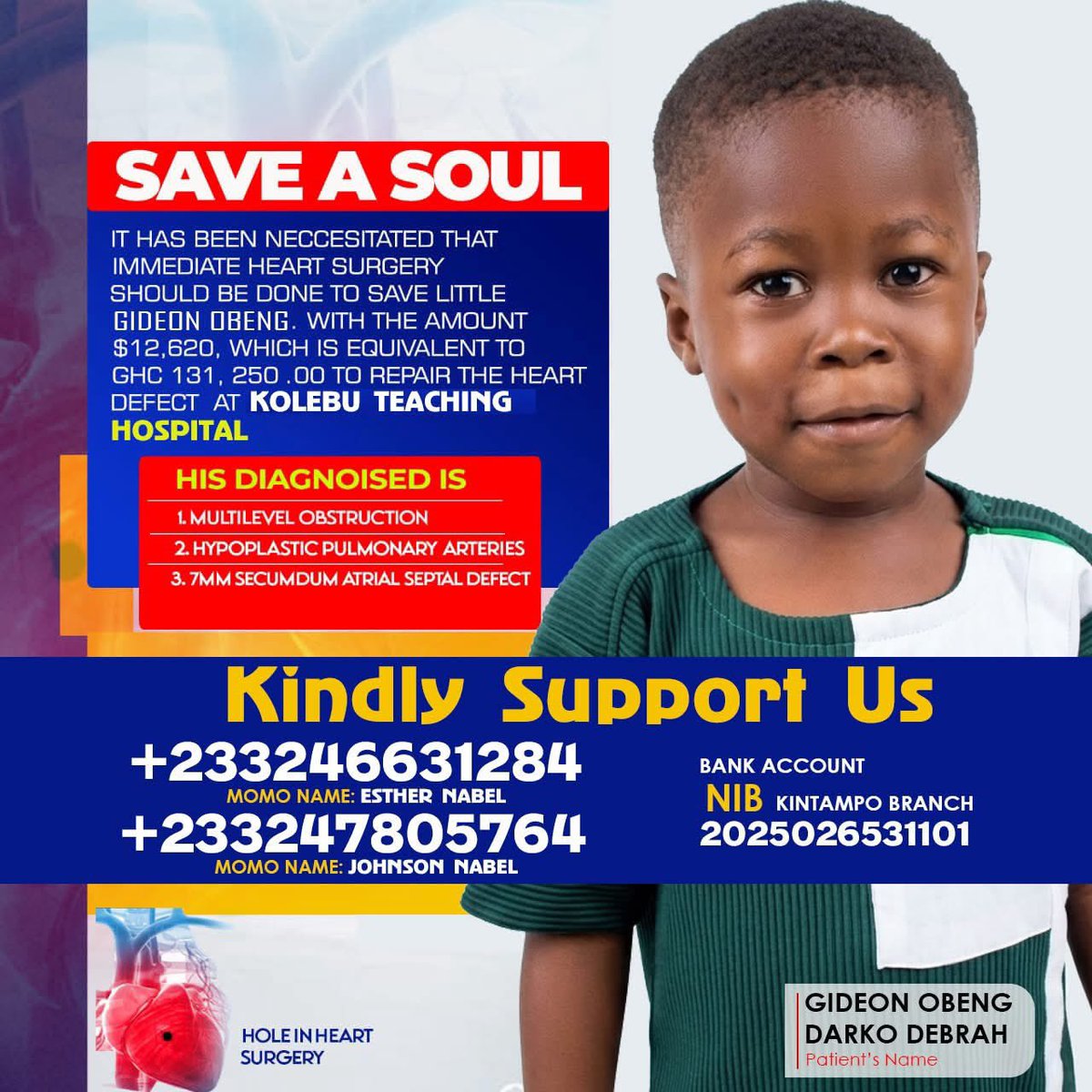 CitizenTechiman's tweet photo. Please help save life https://t.co/MRYKz8vAHl