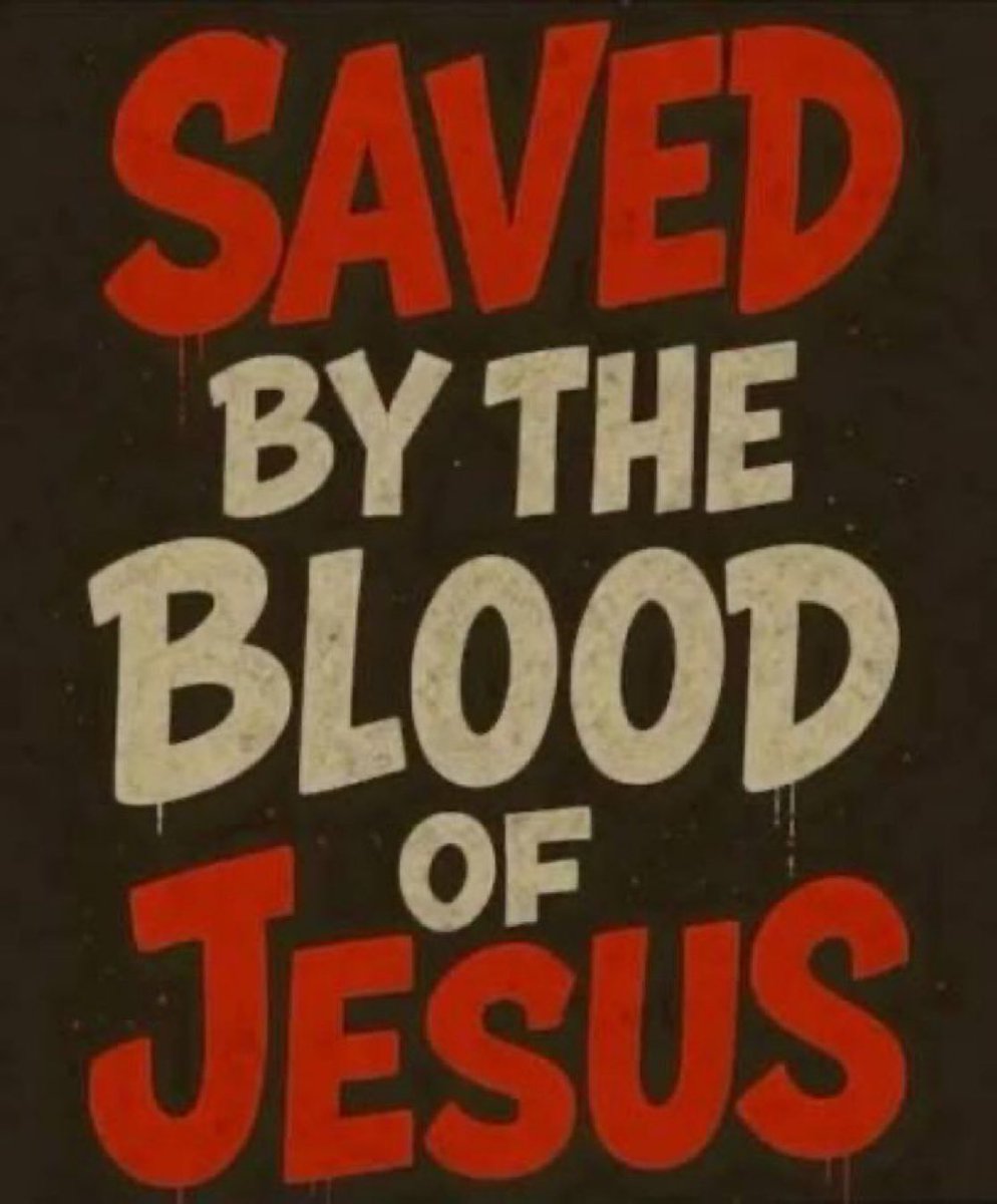 ChristIsComing5's tweet photo. All by the blood 🩸 https://t.co/jsltdGRE5H