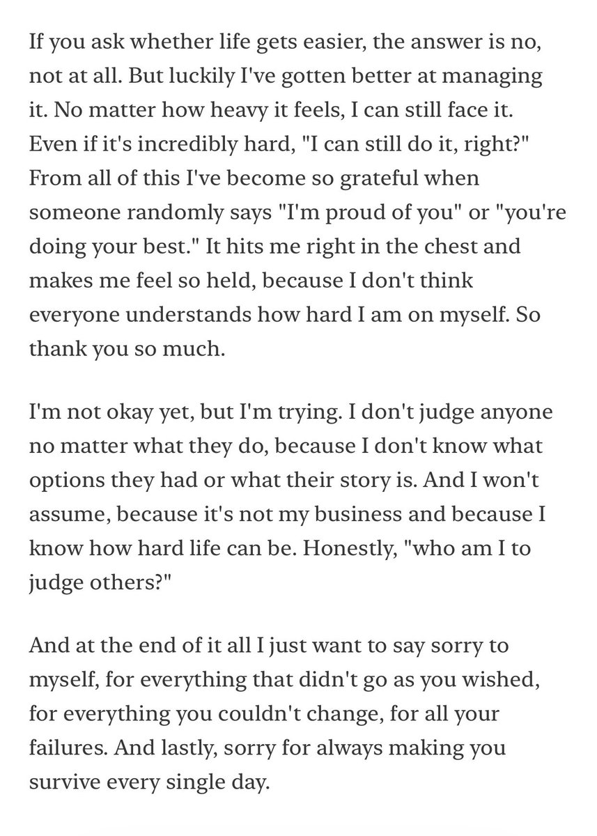 drunkkrei's tweet photo. “A letter to myself” https://t.co/wpraRubMb8