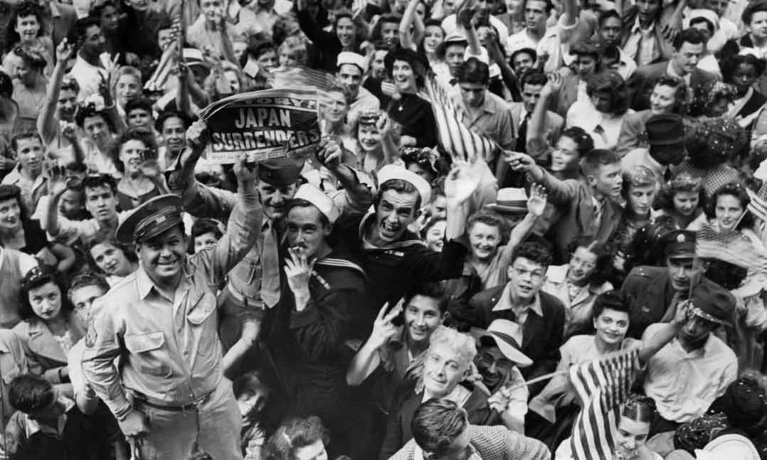 VFWCalifornia's tweet photo. Today, on V-J Day, or Victory over Japan Day, we remember the end of World War II. We honor the service and sacrifice of the men and women who defended our freedom.

#VFWCA #VFW #VJDay #WWII #VFWSalute #Remember https://t.co/KneL5bGSn8