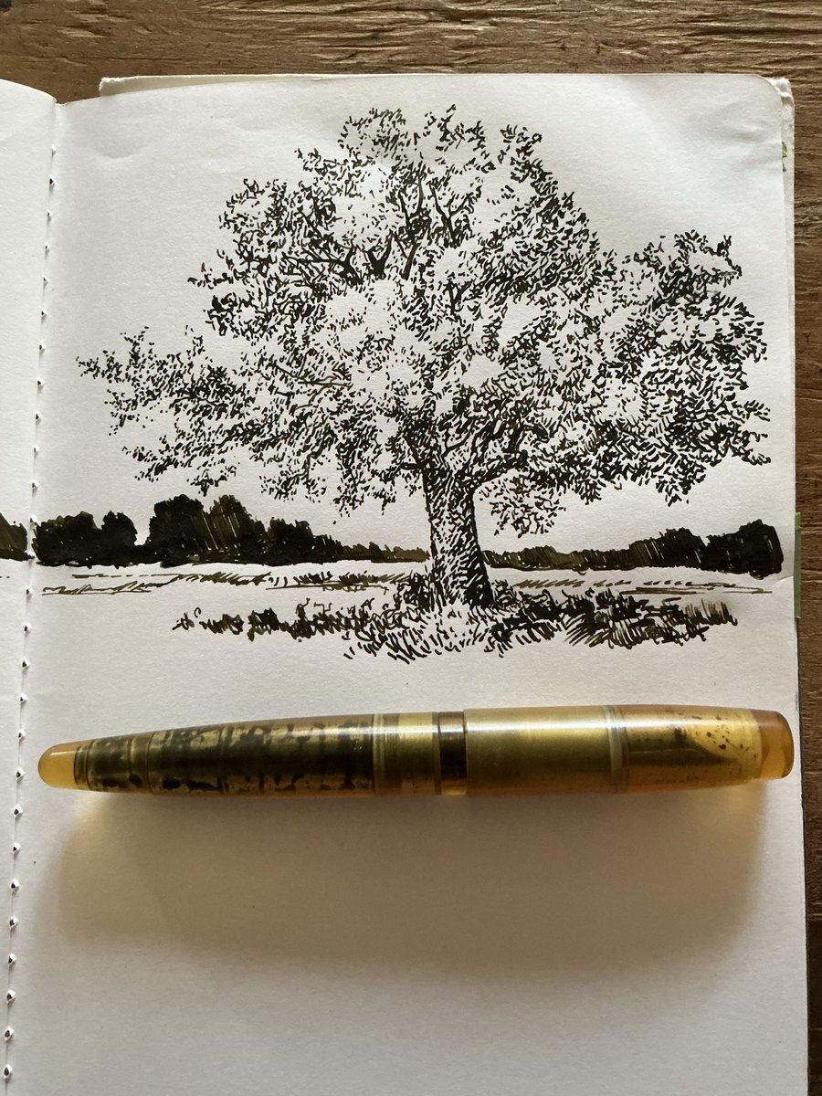 daveisntfunny's tweet photo. Pen and ink and coffee https://t.co/ivqGoDyF3J