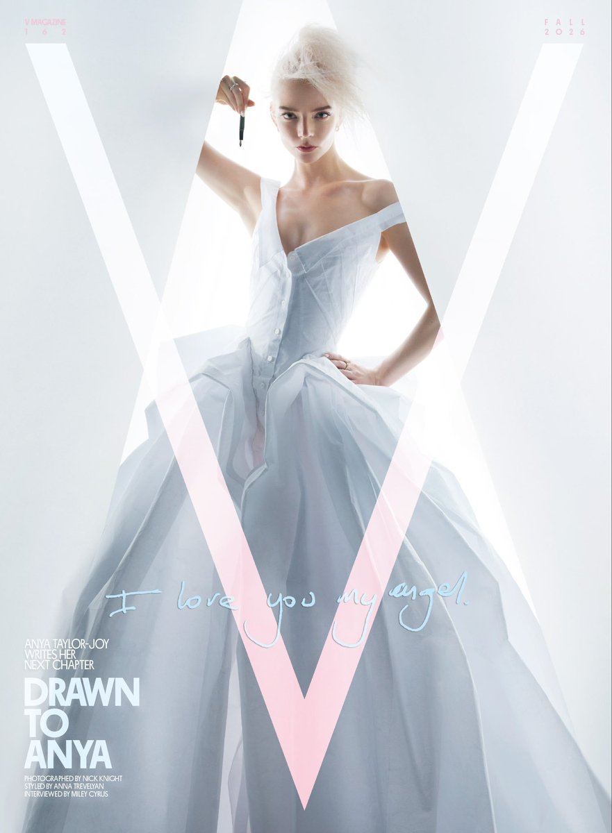 _MagazineCovers's tweet photo. Anya Taylor-Joy for V Magazine - Fall 2026 https://t.co/JQW4gdpsuo