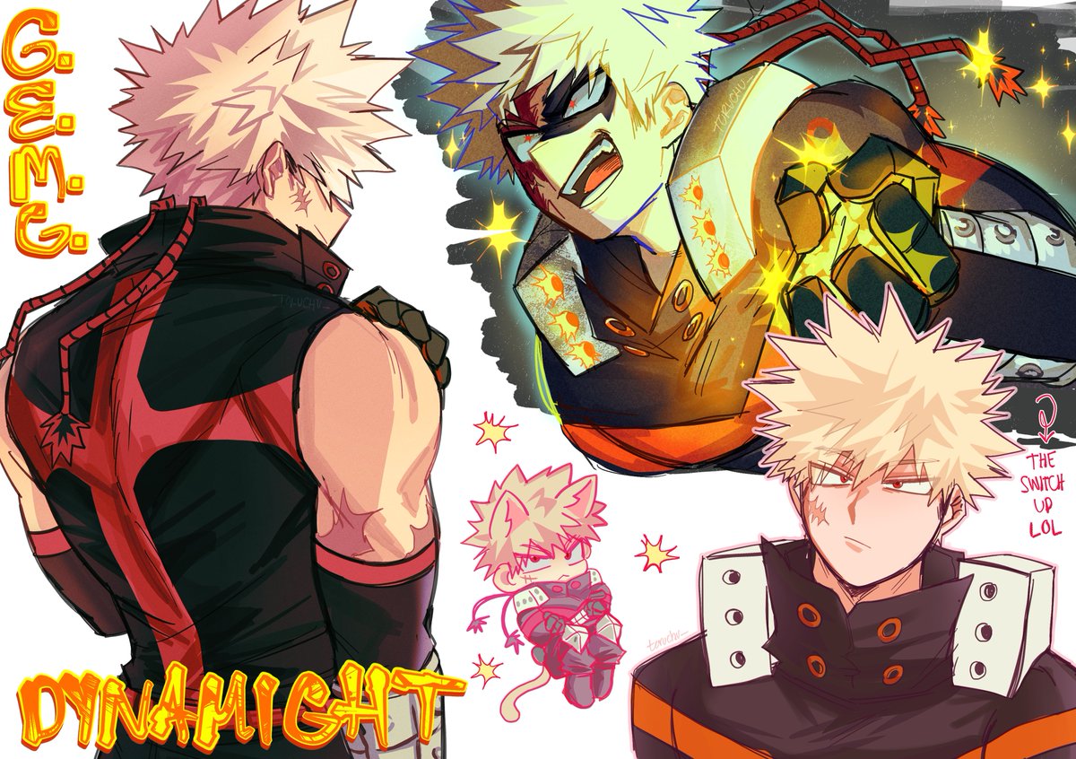 toruchu_'s tweet photo. he’s so fun to draw  #mha #bakugo https://t.co/BQShNEVlve