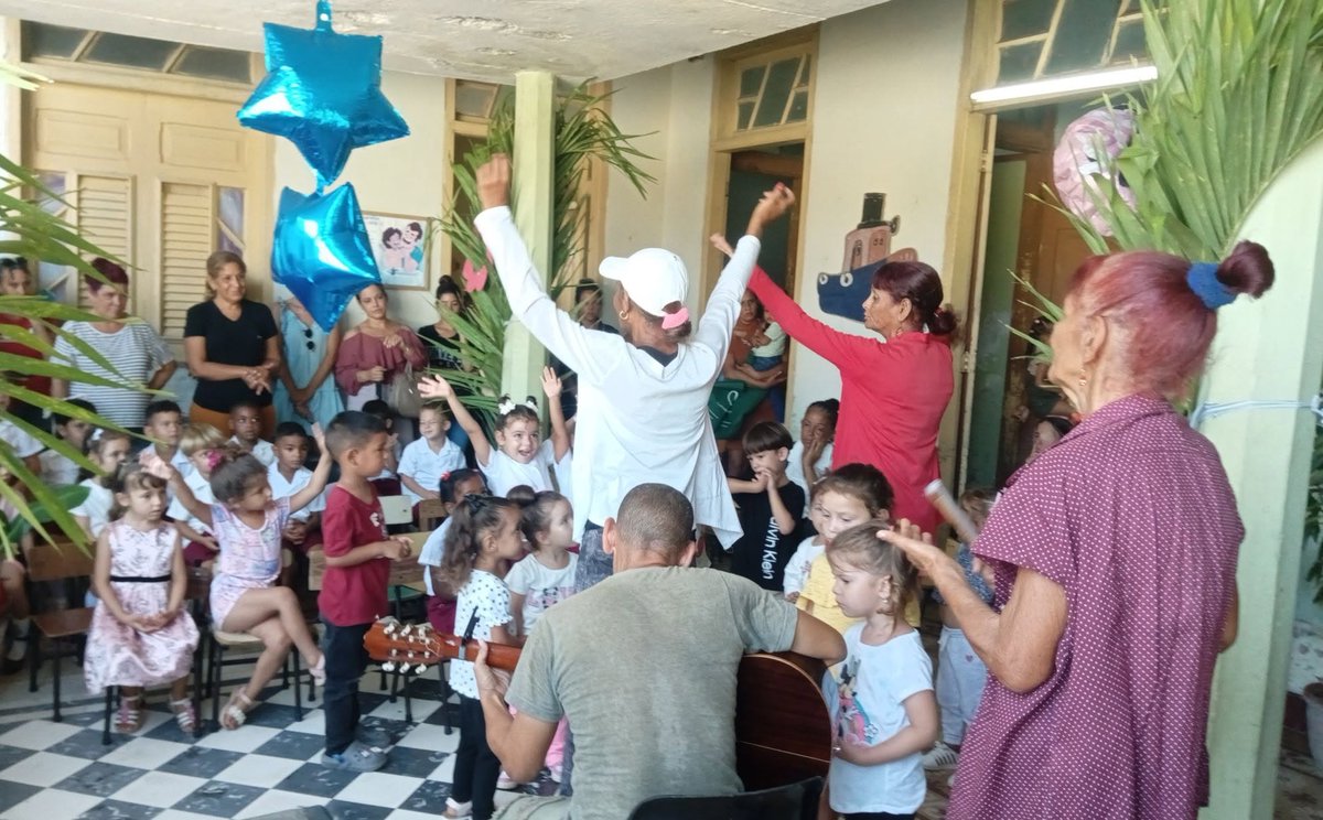 Dme_Ranchuelo's tweet photo. Nuestro  CI Niñito Cubano centro abre sus puertas para recibir a nuestros niños y dar comienzo al nuevo curso escolar 2026-2027.#CubaMined #DPEVillaClara #DMERanchuelo #Ranchuelo #EducaciónVillaClara https://t.co/vugzJl2QIu