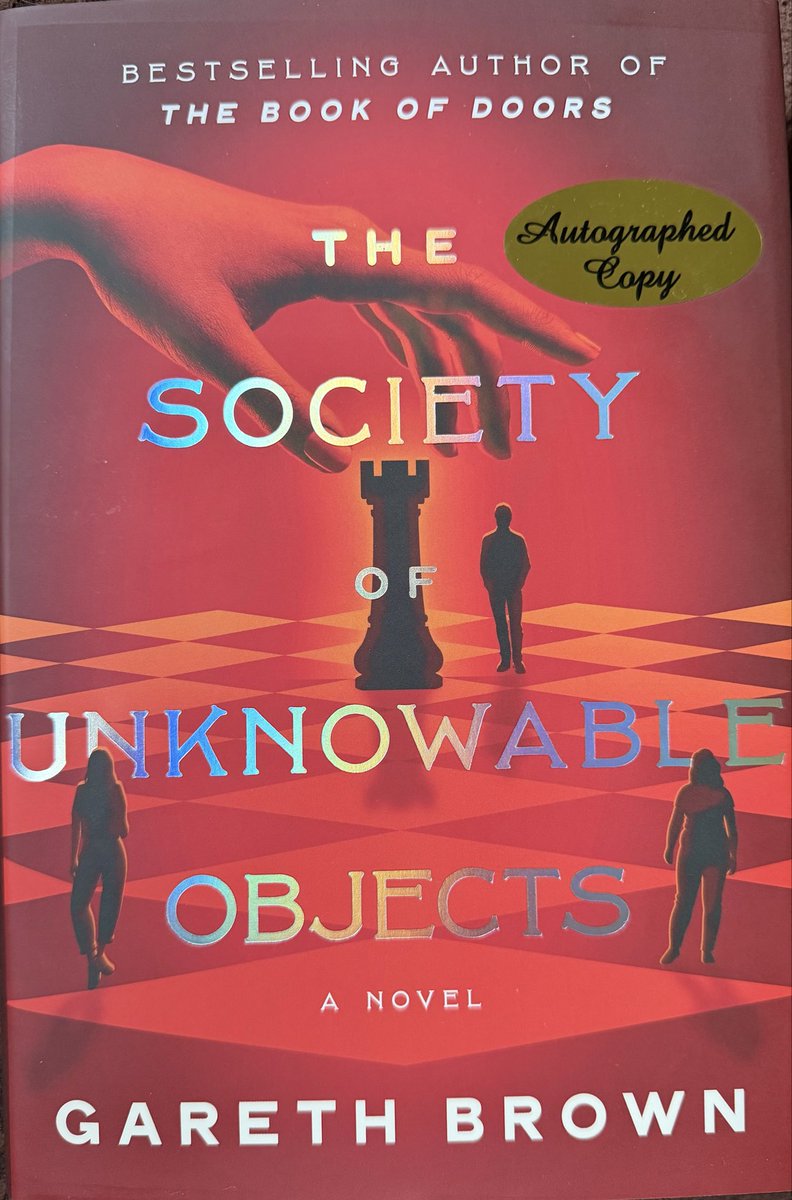 pemmie3's tweet photo. I enjoyed “The Society of Unknowable Objects” by Gareth Brown, featuring a group of people dedicated to finding &amp; securing magical objects to prevent them from falling into the wrong hands.  Fast paced &amp; exciting, the story follows the members as they face their biggest fears. https://t.co/DNG4LTGtgl