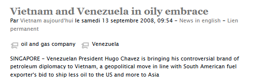Skarto11's tweet photo. @RemotoTrabajo1 Chavez intento desde el 2008 a bajar las exportaciones de petroleo a EEUU y venderle mas a Asia. https://t.co/1lMPOZtvat