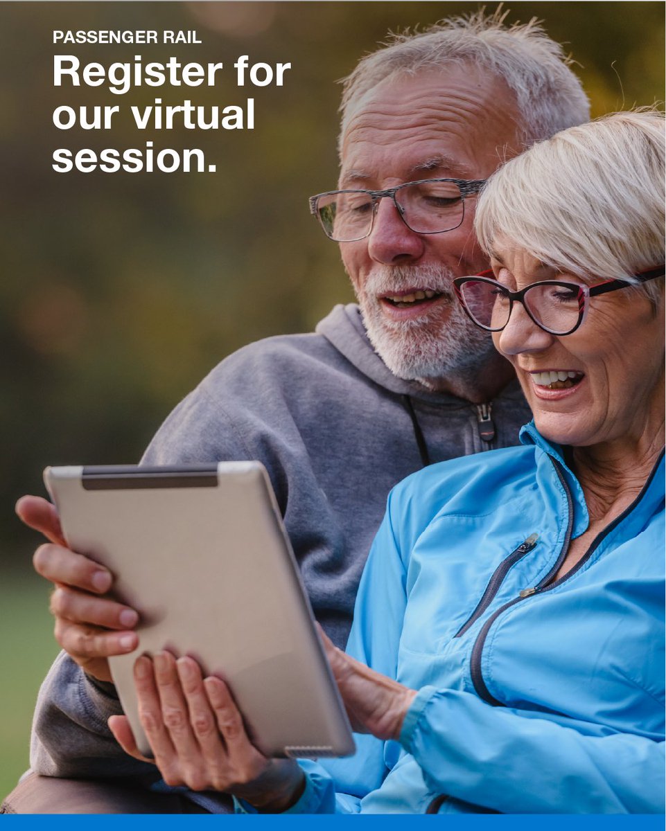 YourAlberta's tweet photo. Alberta’s Passenger Rail Master Plan is complete. Join us for a virtual session on Tuesday, September 15, at 8:30 p.m. as we share the results of Alberta’s Passenger Rail Master Plan and have your questions answered. Register today at: https://t.co/sWQU58r3eB https://t.co/mti8f5TDyi