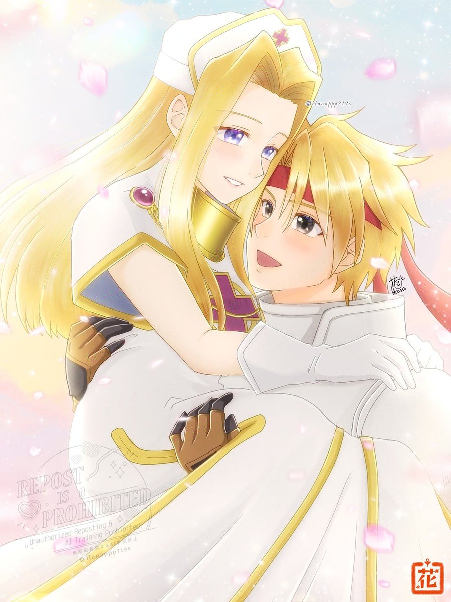 Hanappp719s's tweet photo. テイルズで1番好きなクレスとミントの日💕
今までもこれからも､ずっと大好きです✨
クレスとミントに幸あれ🌸
#テイルズオブファンタジア 
#クレミンの日 https://t.co/1NS7pBICdw