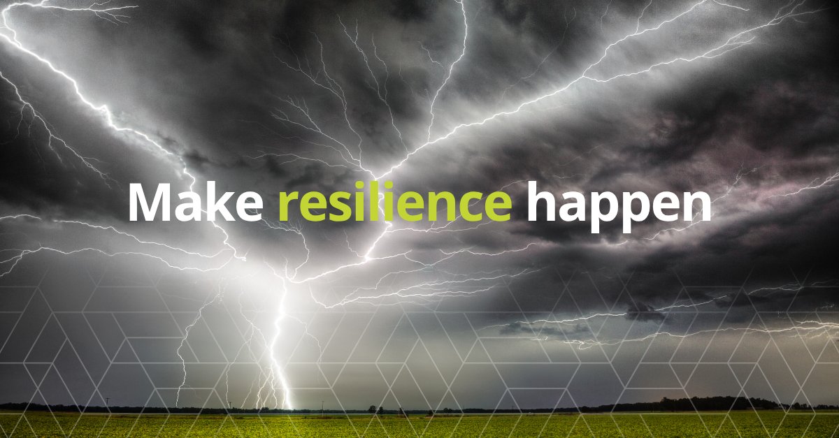 Panduit's tweet photo. This #NationalPreparednessMonth, plan for what you can’t predict. Severe weather. Grid instability. Connectivity disruptions. Panduit helps businesses build resilient infrastructure designed to keep critical systems powered, connected, and moving forward. https://t.co/BUCQTvhxQu https://t.co/EtFfWxKWo2