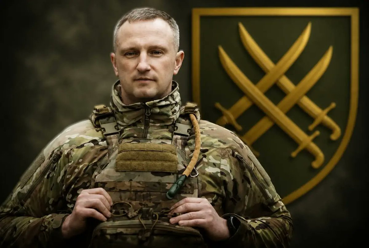 stefsiohan's tweet photo. Le tout nouveau commandant en chef de l'armée de terre ukrainienne, Sviatoslav Zaits, est âgé de 38 ans. Un bébé en langage militaire, une anomalie diront d'autres, la nouvelle norme en Ukraine. Le plus jeune chef d'armée de terre en Europe, parce que la guerre change de nature en Ukraine (1)