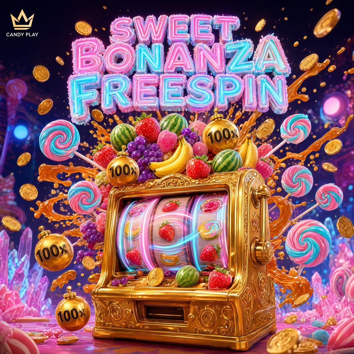BeverlyMccfze's tweet photo. 🍭 Starlight Princess 1000 Kalpleri Dağıtıyor!

💥 100x - 500x Çarpan Bombaları ekranda!
💎 Pragmatic Play %98.4 RTP ile kazancını katla.

🎰 Çarkı Çevir &amp; Kazan: https://t.co/RGWCOk9Omf

#sweetbonanza https://t.co/fpkZxE24d1