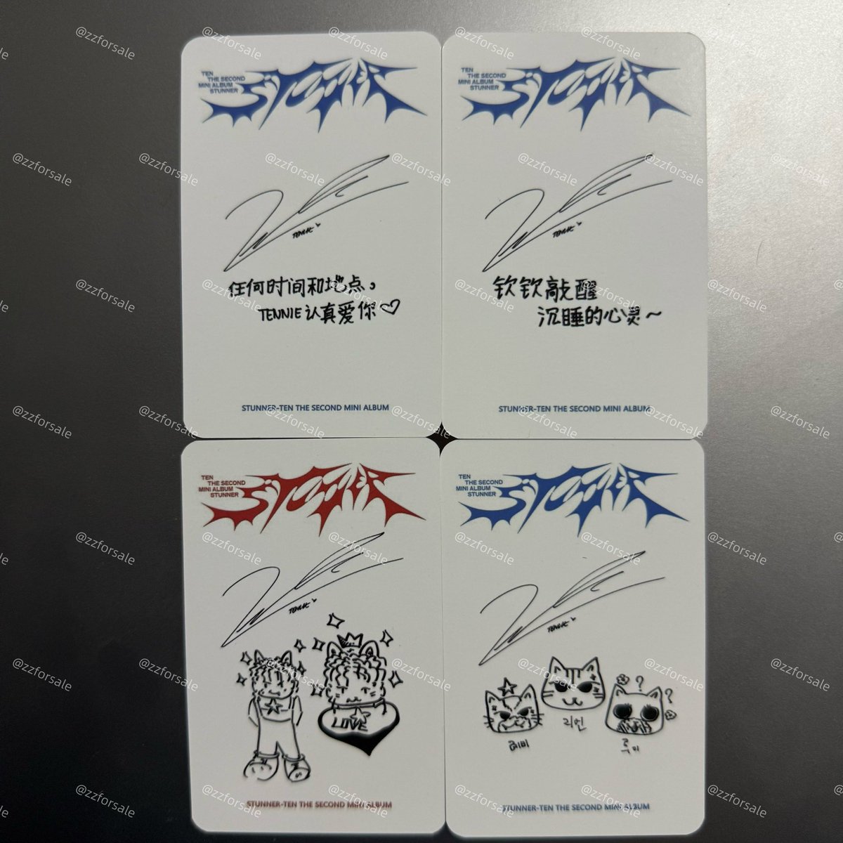 zzforsale's tweet photo. พร้อมส่ง✨

การ์ดเตนล์ เตนล์วาด kpopmerch set  4 ใบ 580฿รวมส่ง📮

สนใจ dm/เมนชั่นได้เลยค่ะ

นัดรับ สยาม ได้ค่ะ

#ตลาดนัดnct #ตลาดนัดtenlee
#TENCORE0110Concert
ตามหา https://t.co/mjLqCVlVt4