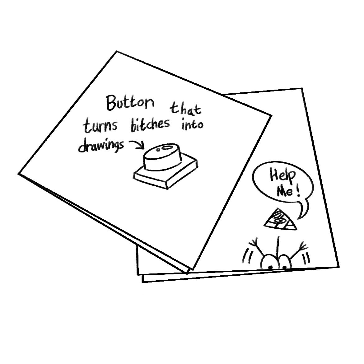 Nervous_Fix_642's tweet photo. Fuck it I’m doing this again…

Blair got turned into a drawing on a napkin!!! She needs your help!

Think of something to do to help her! https://t.co/P7Q7eYc5oJ