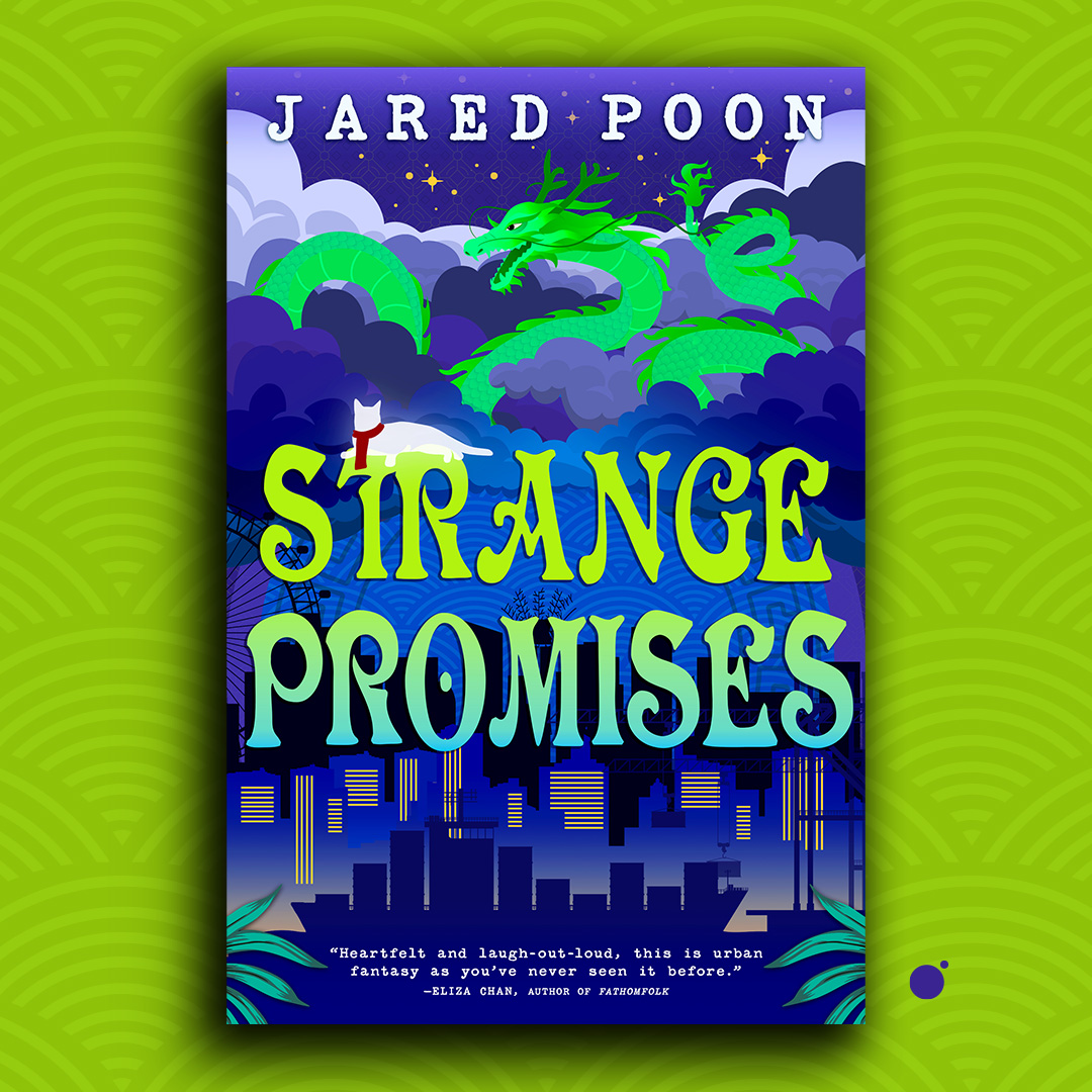 orbitbooks's tweet photo. Cover launch! In a new adventure in The DEUS Files, Benjamin Toh must navigate underworld politics, survive esoteric duels, and reckon with systems that may be failing those who depend on them. STRANGE PROMISES by @jared_poon is available March 2027.

Design by Alexia E. Pereira https://t.co/lnAm6KfCTn