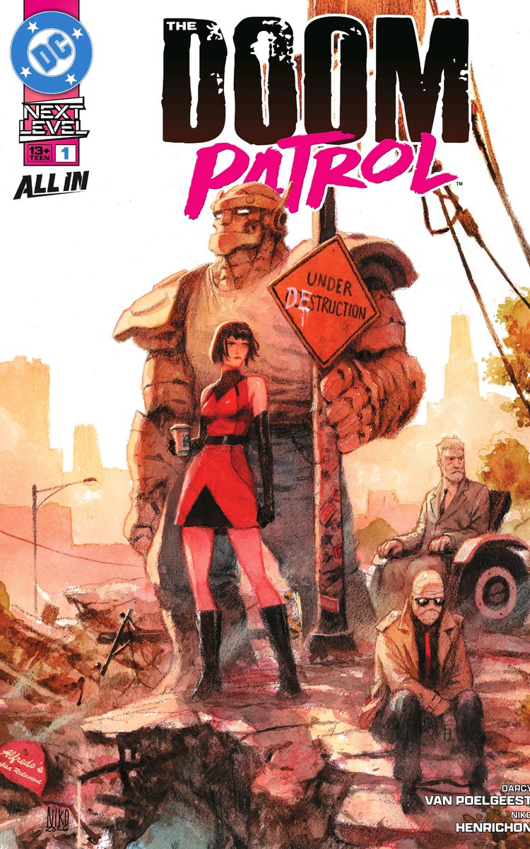 jpooch21's tweet photo. You know DC Comics is on a generational run when these all come out on the same day. The Absolute Universe drives a lot of their success, but if you were to take out that entire line you'd still be left with the best comics being published in 2026 #LoSH #DoomPatrol #TheDeadman https://t.co/RxBiW5P0CI