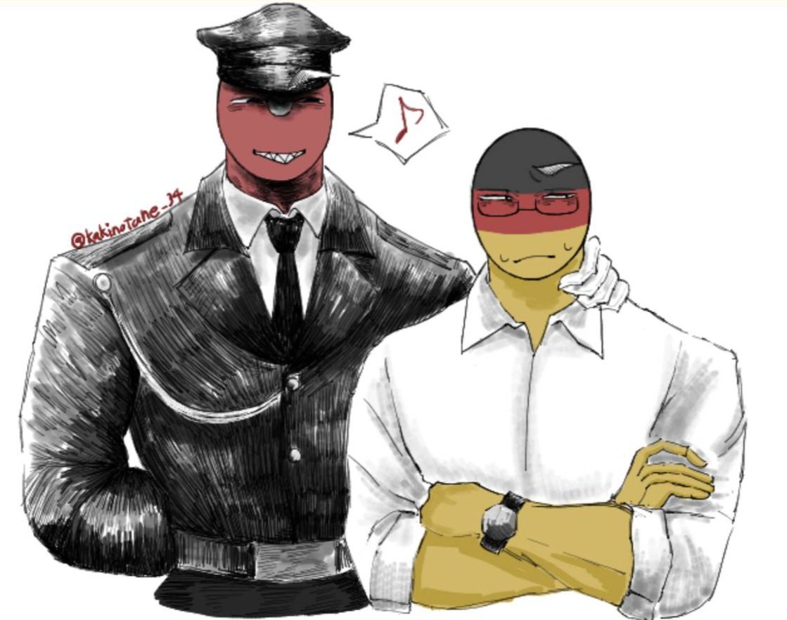 Kakinotane_34's tweet photo. 🖼️🍵産🇩🇪
#カントリーヒューマンズ
#countryhumans https://t.co/oauXvE6XTk