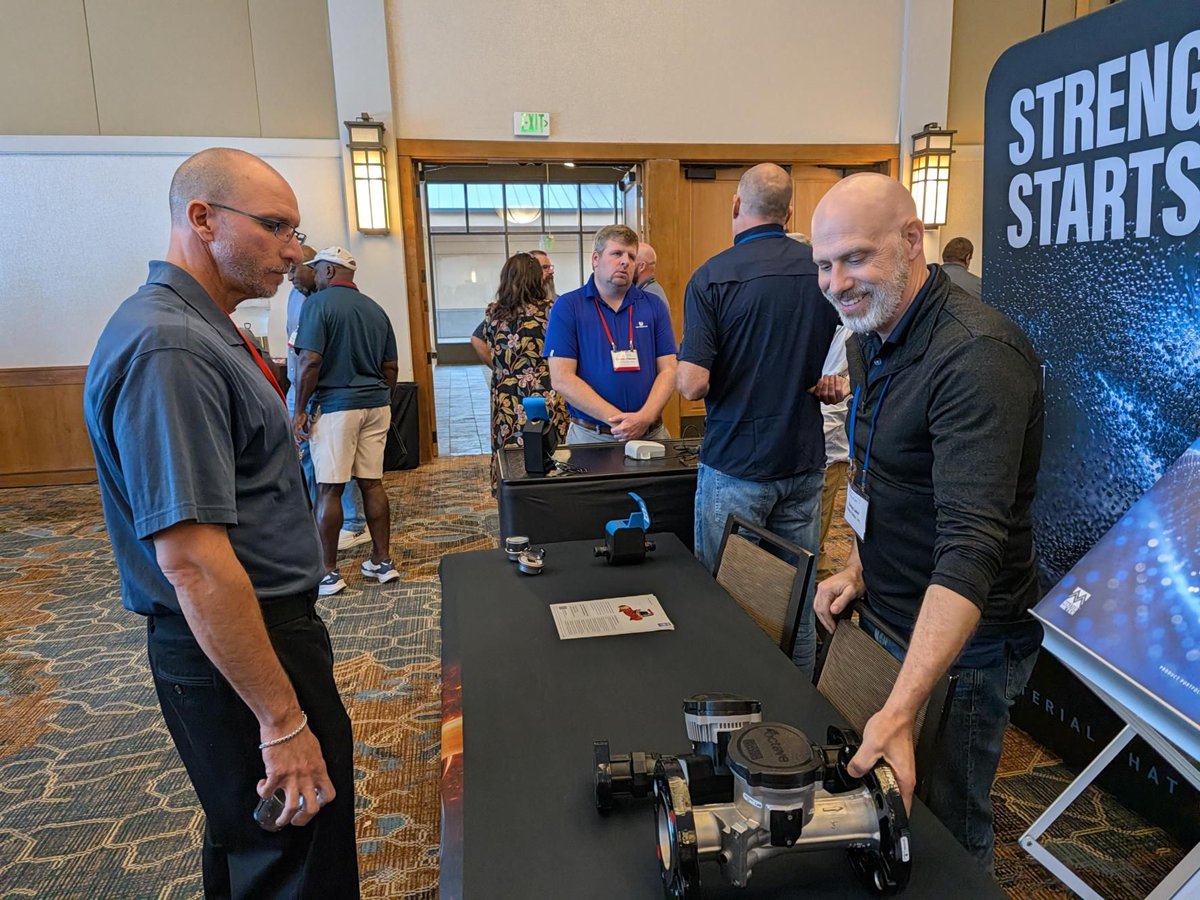 MasterMeterInc's tweet photo. Day 2 at #SWS26! After a great first day connecting with utilities and sharing ideas, we’re back for another full day at the Smart Water Summit.
Stop by #MasterMeter Booth 10! https://t.co/IjoHsCp2Le