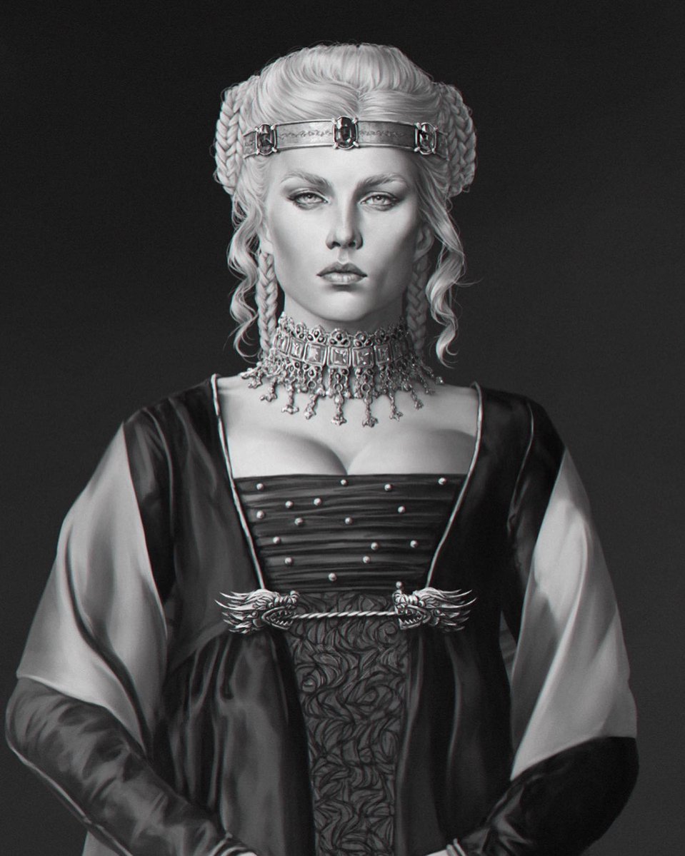 rhaenyratge's tweet photo. ارت جديد للأمير الجدير جيسيرس ڤيلاريون من نفس الرسام المبدع 🖤 https://t.co/hfVkHMUXij