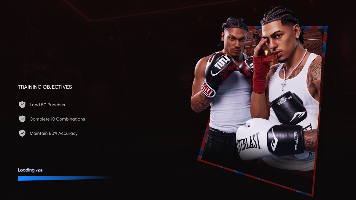 Tonivisualgod's tweet photo. Knockout Kings Game  – ( TRAINING GYM LOADING Screen UI Design)

Load in 4k https://t.co/eJyZ0WjgcF