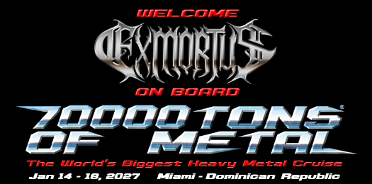 70000tons's tweet photo. Sharpen your steel and Ride Forth with us as we welcome @Exmortusband onboard #70000TONS OF METAL 2027, The Original, The World's Biggest Heavy #MetalCruise.

Get ready to ‘E’nter the pit! https://t.co/BTMFqBkf68