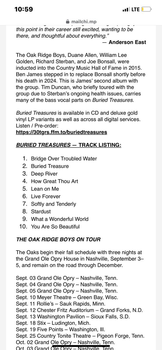 BBluebird1's tweet photo. @wlgolden @wlgthegoldens @oakridgeboys William I am SO Happy that SOFTLY and TENDERLY is on the New Album♥️🌹🙏✝️❤️😊 https://t.co/xLb2RcrqwW