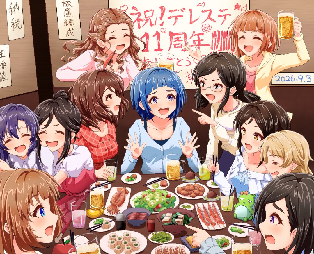 Helche_'s tweet photo. デレステ11周年おめでとうございます！
#デレステ11周年 https://t.co/jWsyGN8XuM