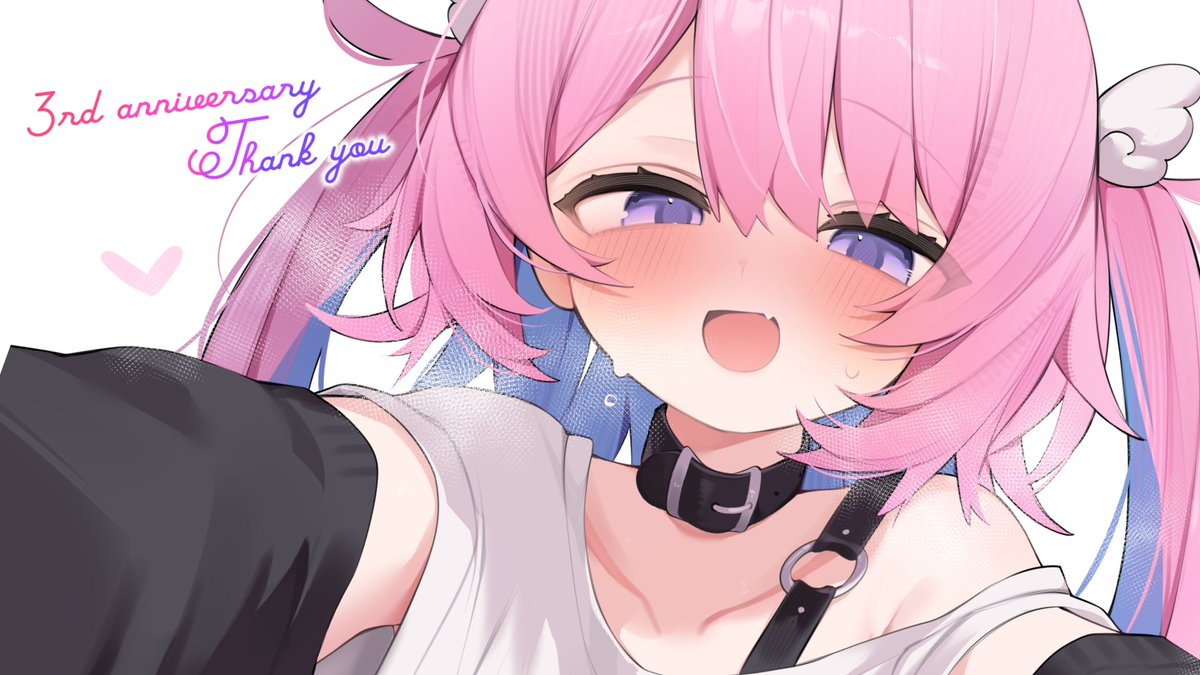 xxmelupixx's tweet photo. 3周年ありがとうございます^╷  ̫╷^🩷 https://t.co/E5hVL7v0Mx
