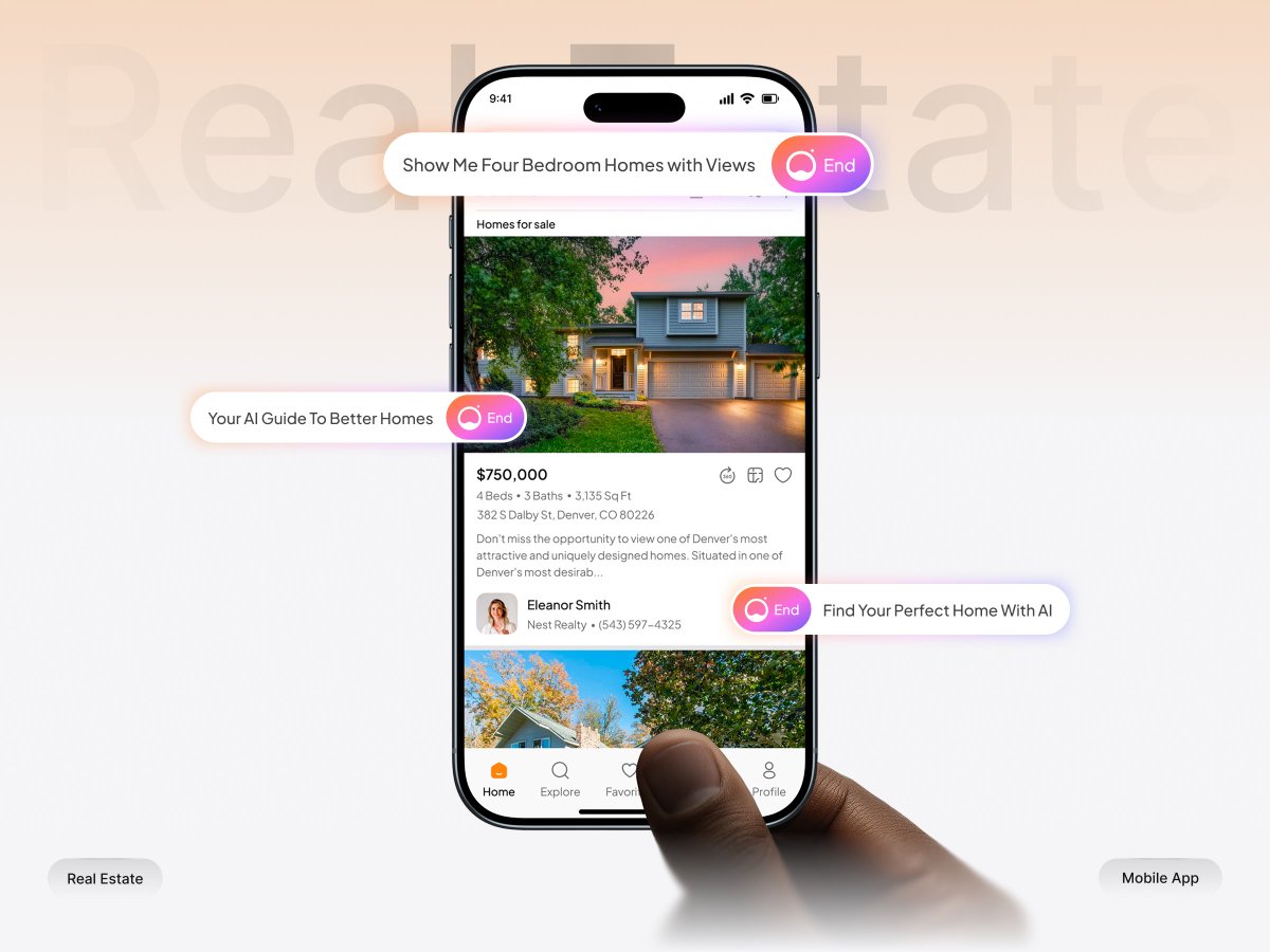 uiyeasin's tweet photo. AI-Powered Real Estate Mobile App

#RealEstate #MobileApp #UIDesign #UXDesign #Onboarding #PropertyApp #RealEstate #UI #MobileUI #AppDesign #Figma #ai #PropTech #AIPropertyApp #Realestateapp #AI https://t.co/qlE8Wg7yTE