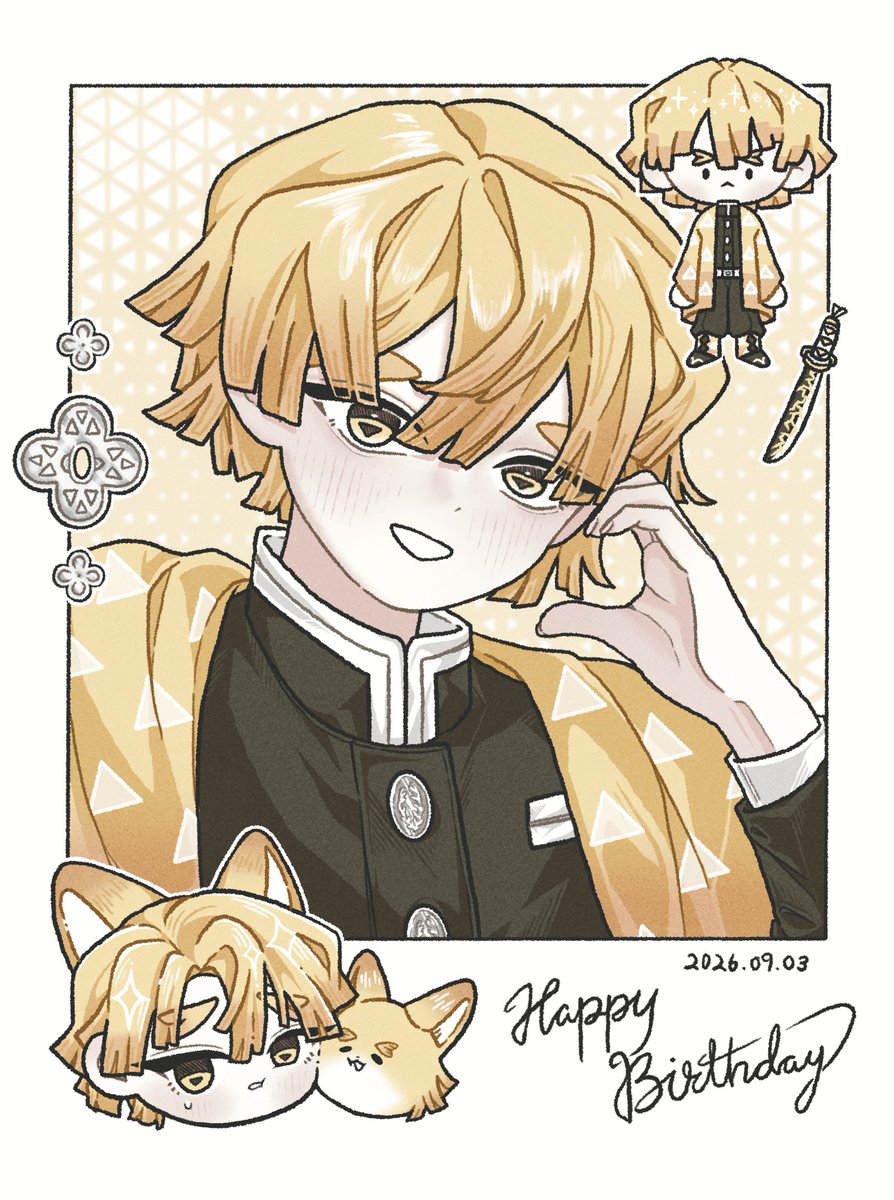 gimmemme31's tweet photo. #我妻善逸誕生祭2026
#我妻善逸生誕祭2026 

💛⚡️생일축하해 아기 민들레⚡️💛 https://t.co/NhK2rTx06q