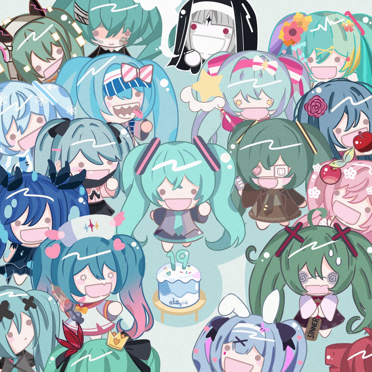 tubbysink's tweet photo. 19th
#初音ミク
#初音ミク生誕祭2026 https://t.co/AJvO5ULB59