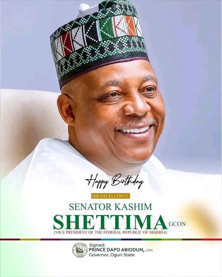 IncKcog's tweet photo. We're wishing you many more celebration 🎉 Happy Birthday, our houorable Vice President 🇳🇬

Congratulations, SIR 🙏. https://t.co/rPRA30uuJH