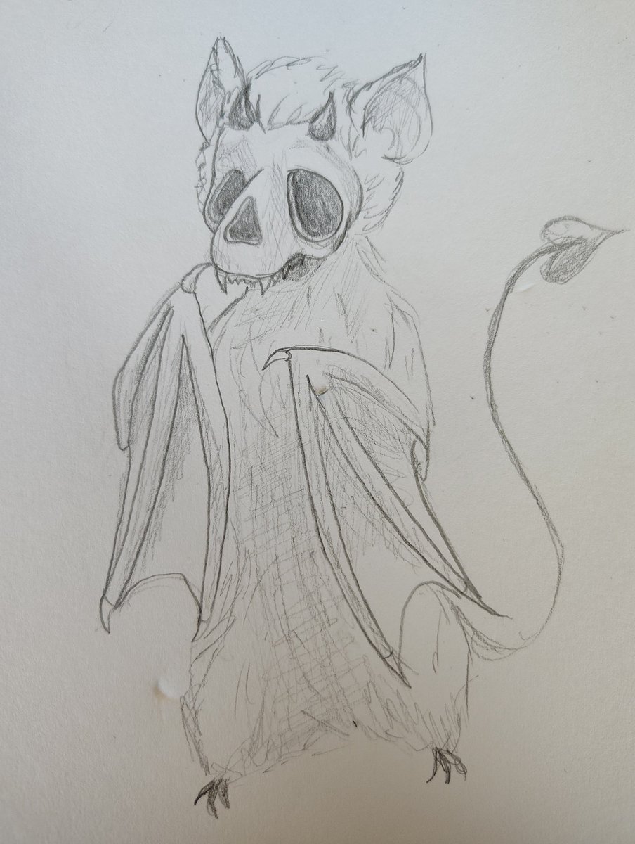 GalacticArcherX's tweet photo. Little rushed sketches of my Bat-imp mascot to start off spooky season

#art #monsters https://t.co/HHTJBfyMOR