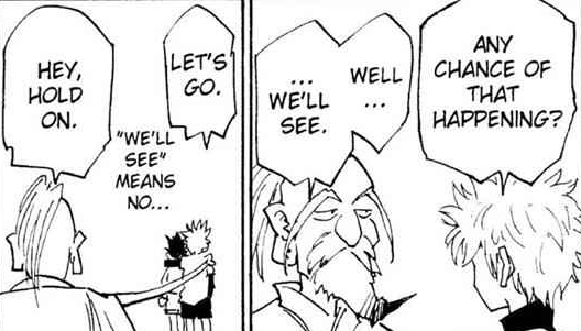 SolerusHD's tweet photo. Me encanta como Netero se hace el bobo en este punto xddd
#hxh https://t.co/RTXBqWHYqN