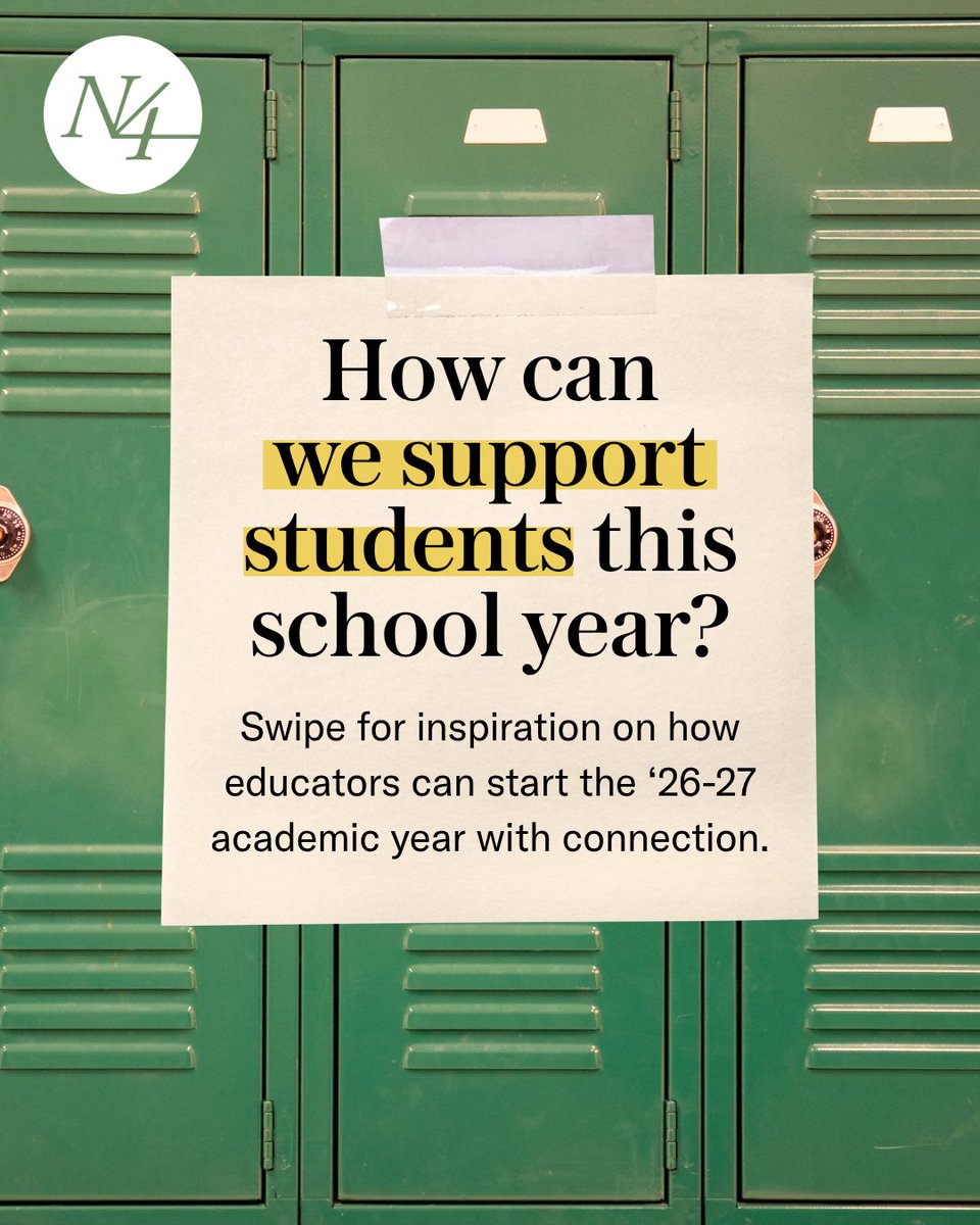 narrative4's tweet photo. What will you prioritize this academic year? ✏️

It’s officially back-to-school season! We’ve put together some simple, practical ideas and resources to help you start the year feeling prepared rather than overwhelmed. Visit our website to learn more: https://t.co/h19xjqWpUX https://t.co/clvU2s62xJ