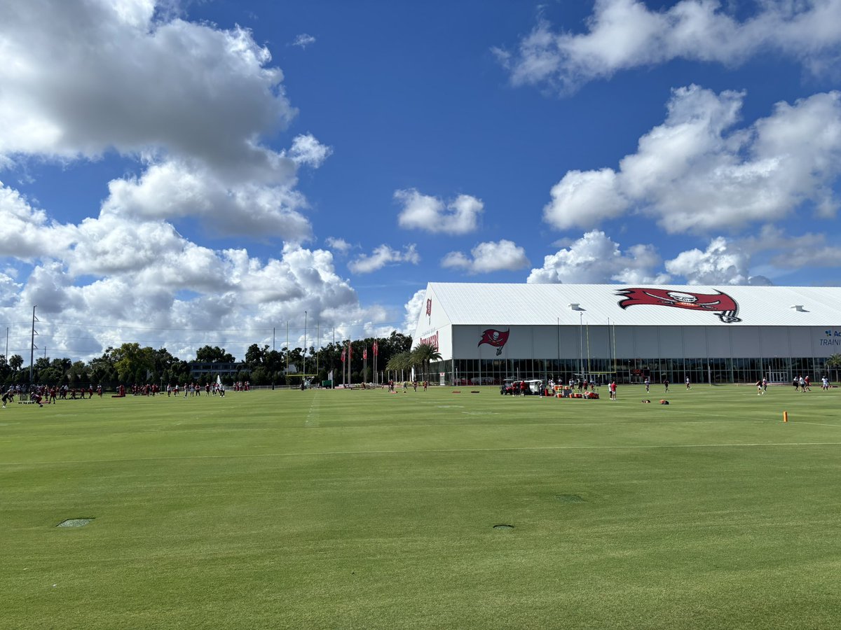 Greg Auman: Bucs back at it for last practice until next week. Egbuka, McMillan and Skule working on the side. Sean Tucker, Christia