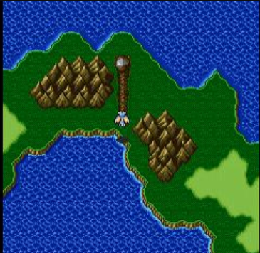 bell_c14sub's tweet photo. はちゃめちゃに今気付いたけど北征編に隕石落ちてて感動した、FF5や～～～ん https://t.co/hgE3dtBor7