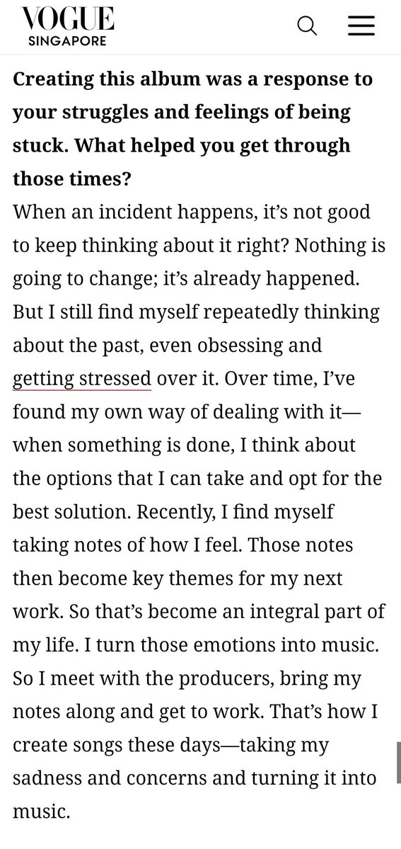 minzu525's tweet photo. "Recently, I find myself taking notes of how I feel. Those notes then become key themes for my next work. So that's become an integral part of my life. I turn those emotions into music. So I meet with the producers, bring my notes along and get to work. - https://t.co/ZJfhnaTDX8