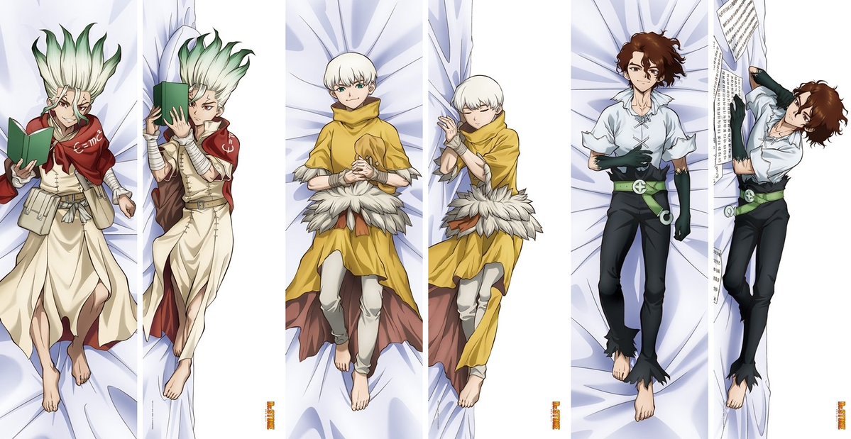 emc2_goods's tweet photo. アニメイトオンラインで予約開始！

Dr.STONE 【描き下ろし】プレミアム抱き枕カバー
石神千空(4期Ver.) / 西園寺羽京 / 七海SAI

2026年11月発売予定

https://t.co/4sSBgVAsYW https://t.co/RsK2HNLPGF